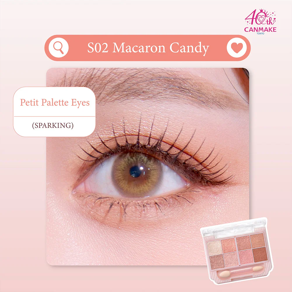 Canmake Petit Palette Eyes [Sparkling Type] 2.4g