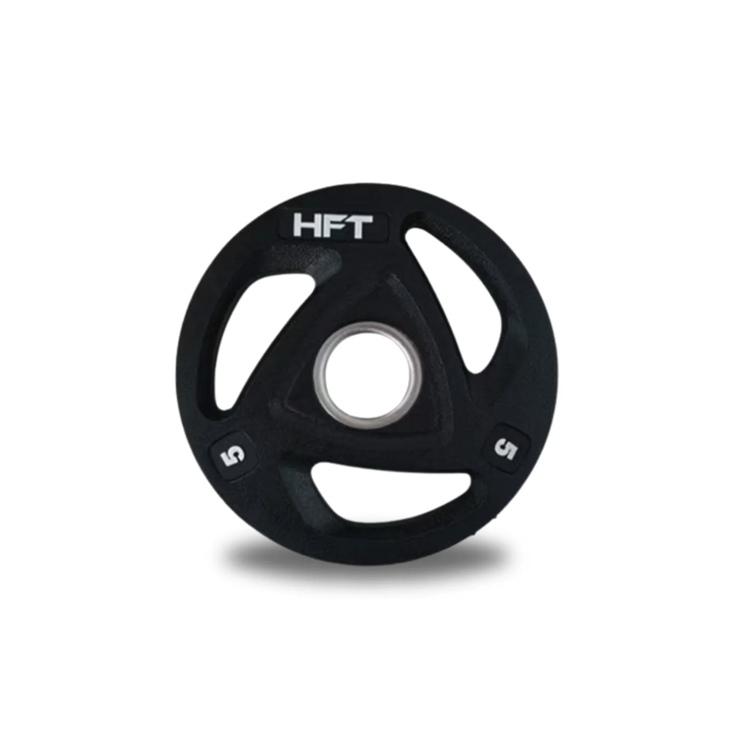 แผ่นน้ำหนักโอลิมปิค Olympic Plate HFT - Homefittools - Black - 1.25 KG