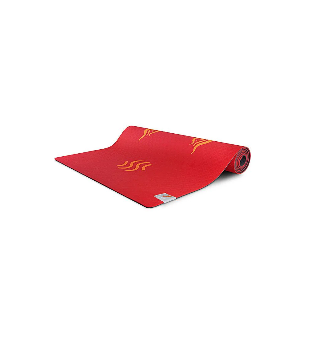 JASON X-Pro Fire Yoga Mat - Red - ONE SIZE