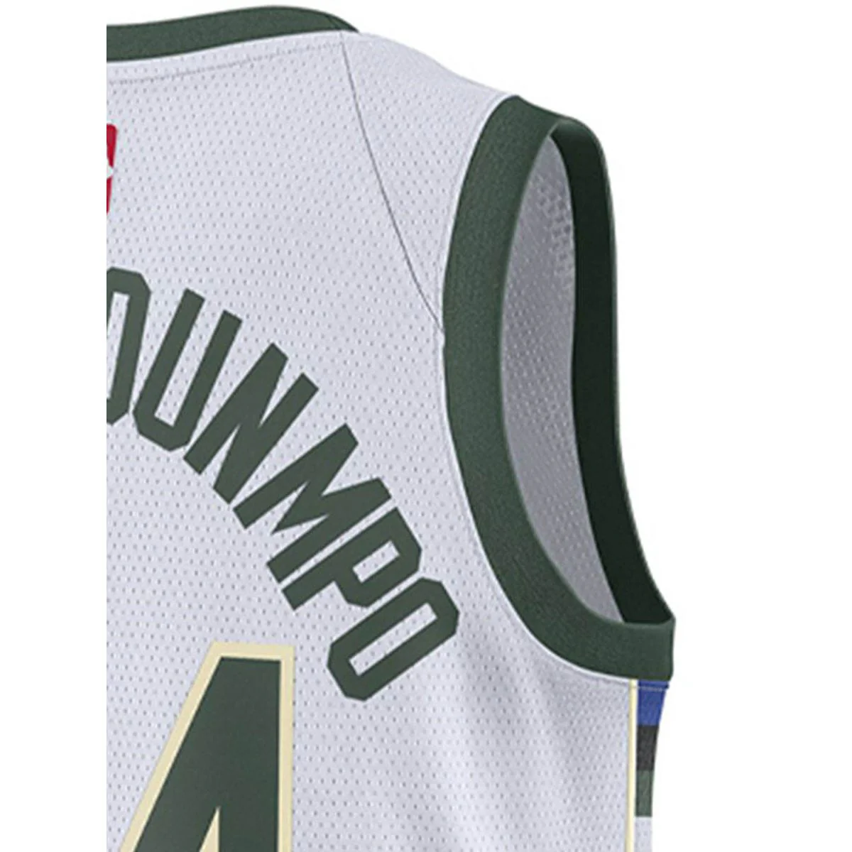 NIKE Milwaukee Bucks Association Edition 2022/23 Men's Basketball Jersey - White - 2XL (US SIZE)