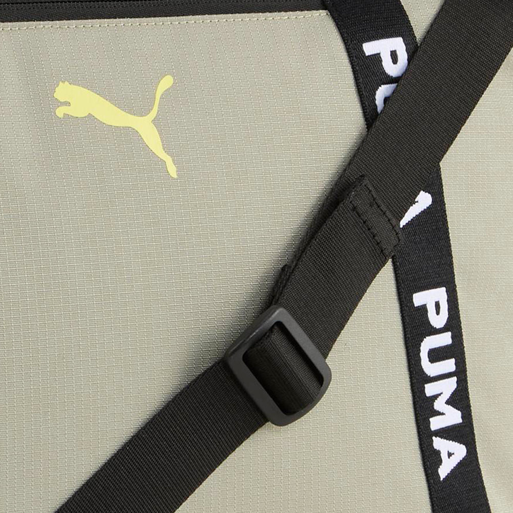 Puma At Ess Barrel Unisex Tote Bag — цвет зеленый, размер единый размер