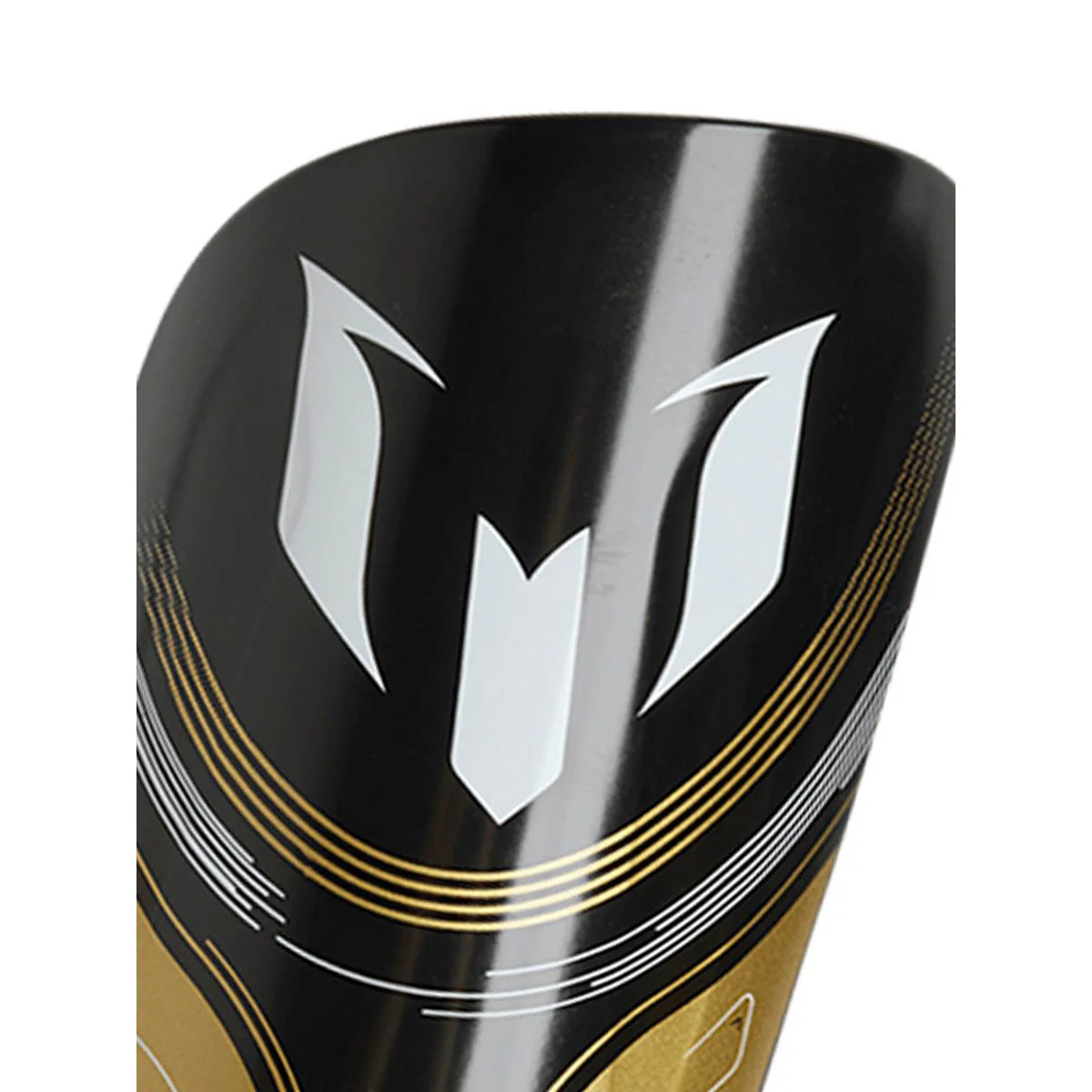 ADIDAS Messi Club Men's Shin Guards - Black - L (UK SIZE)