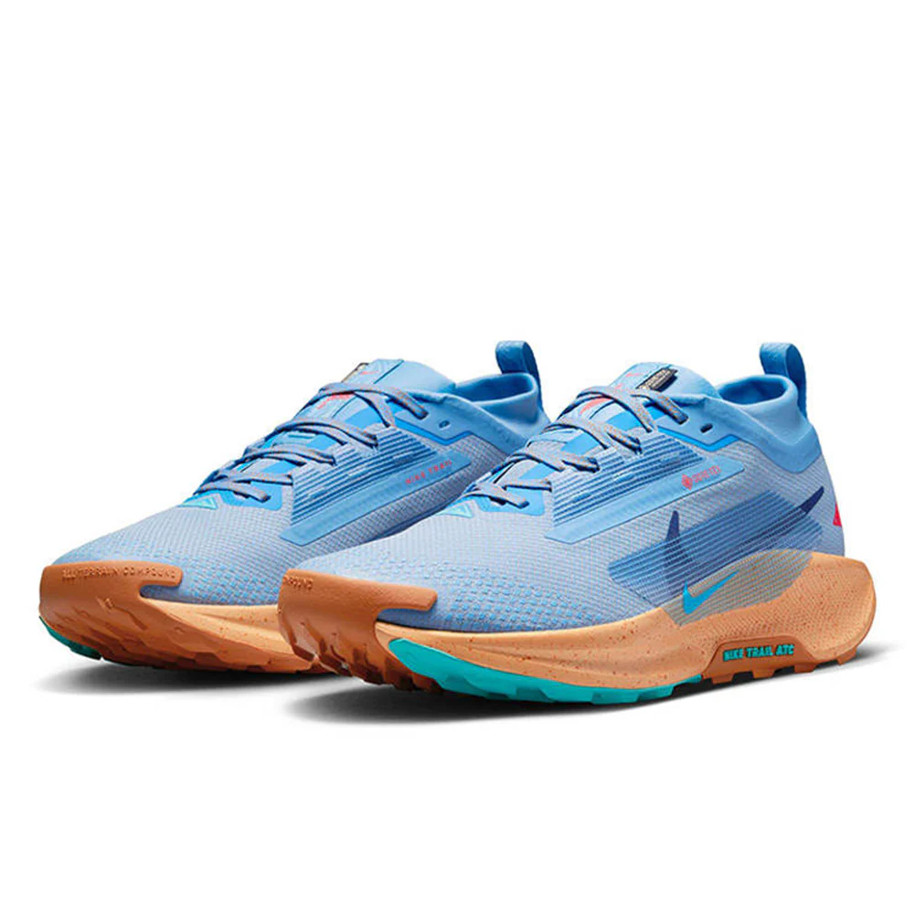 Мужские трейловые беговые кроссовки Nike Pegasus Trail 5 GORE-TEX — цвет синий, размер US 10