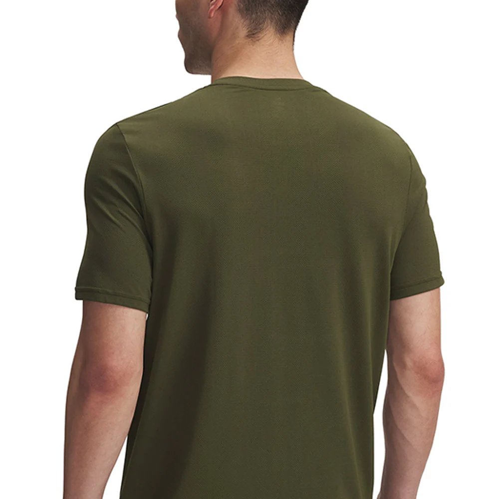 Мужская тренировочная футболка Under Armour Vanish Elite Seamless — цвет зеленый, размер L (американский размер)