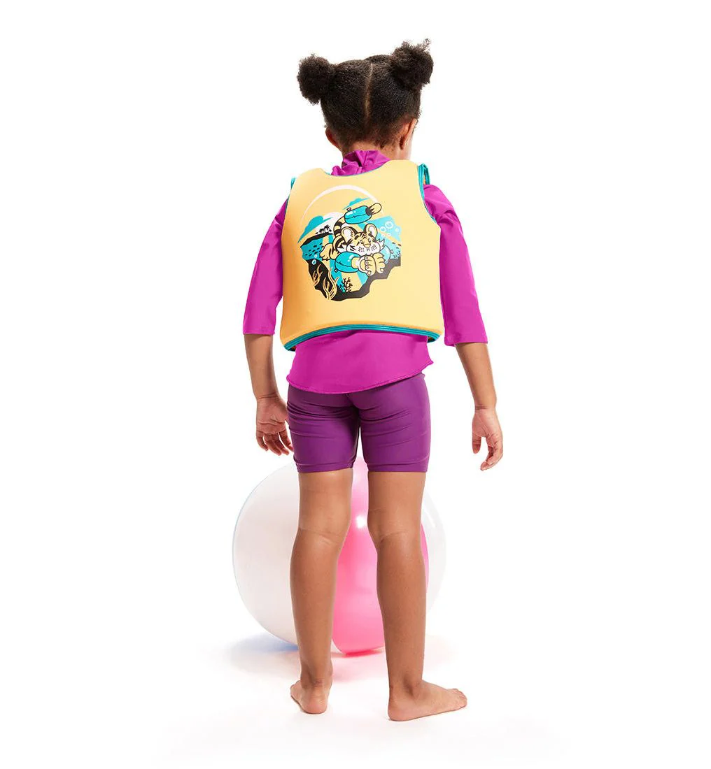 SPEEDO 8-1225214688 Kids Life Vest - Orange - 1-2 YEARS