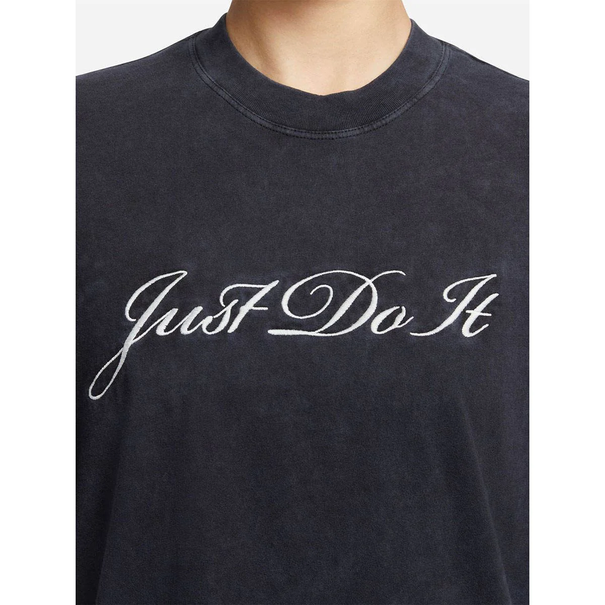 NIKE Sportswear Women's T-Shirt - Black - L (ASIAN SIZE)