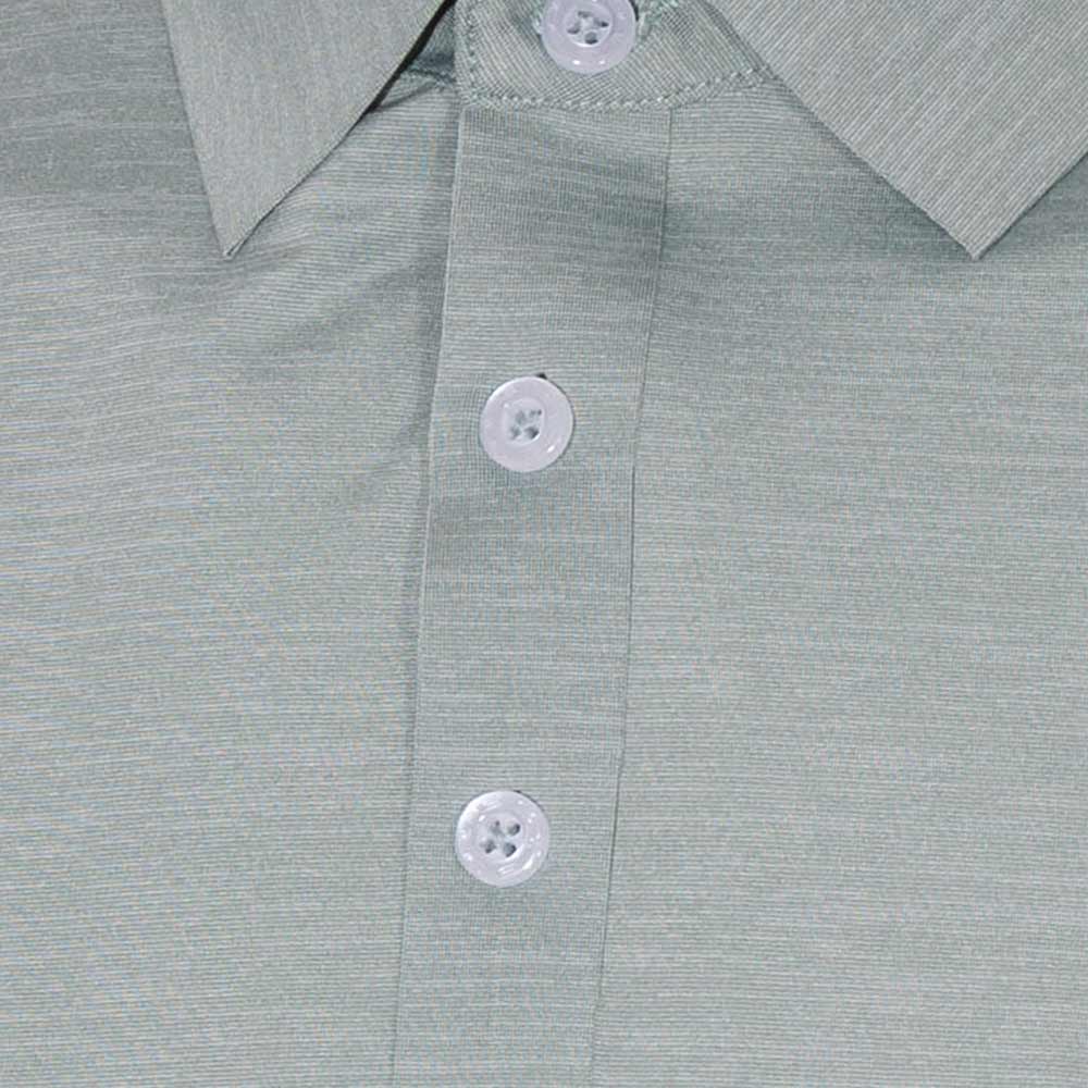 Мужское поло для гольфа 9NINE N24GOPOM09 — цвет зеленый, размер 2XL (американский размер)