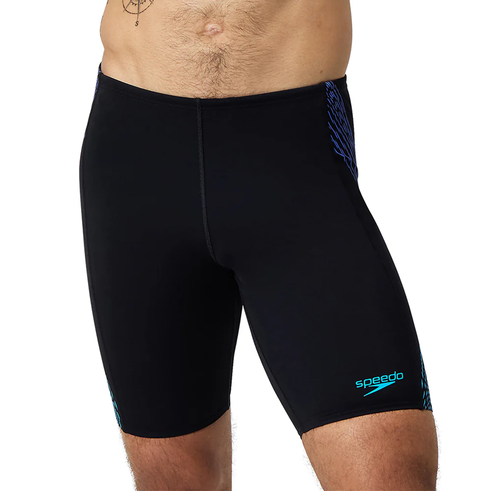 SPEEDO Tech Panel Jammer Men's Swim Shorts - Blue - 32 INCHES