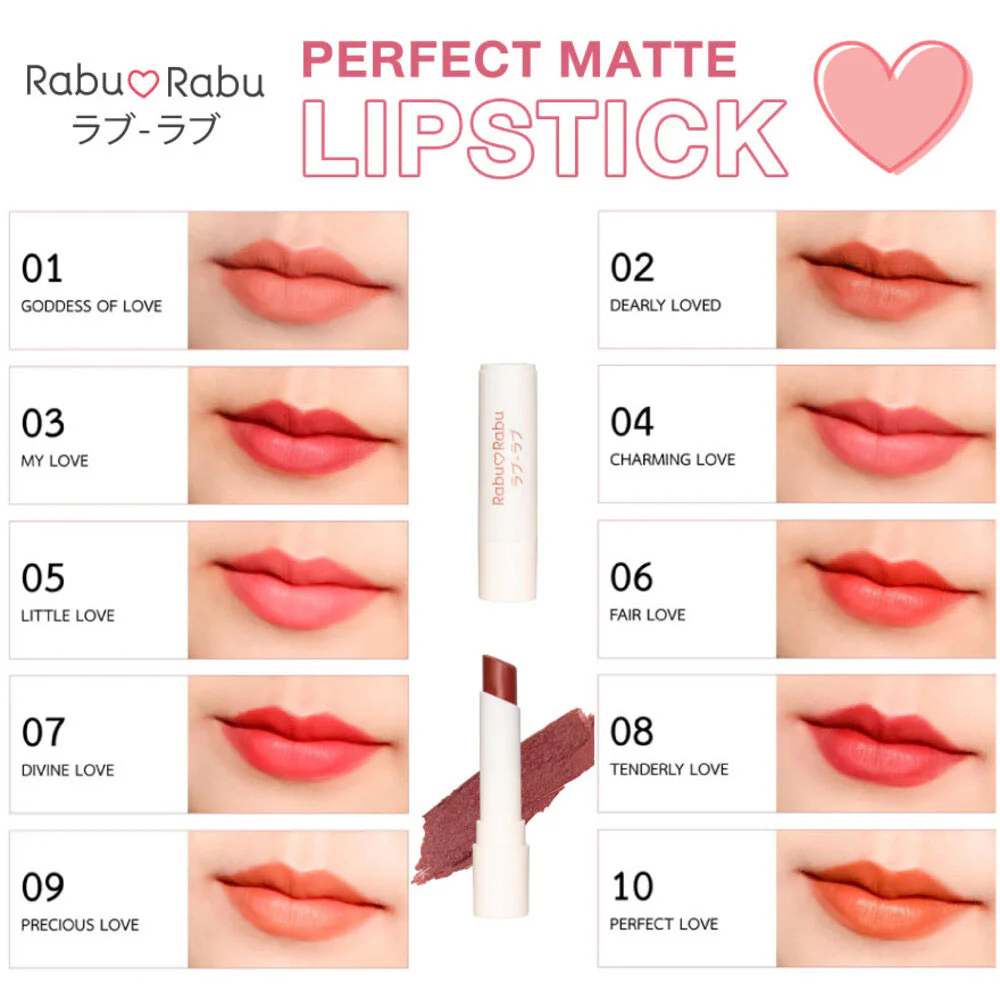 RABU RABU Perfect Matte Lipstick 3.2g