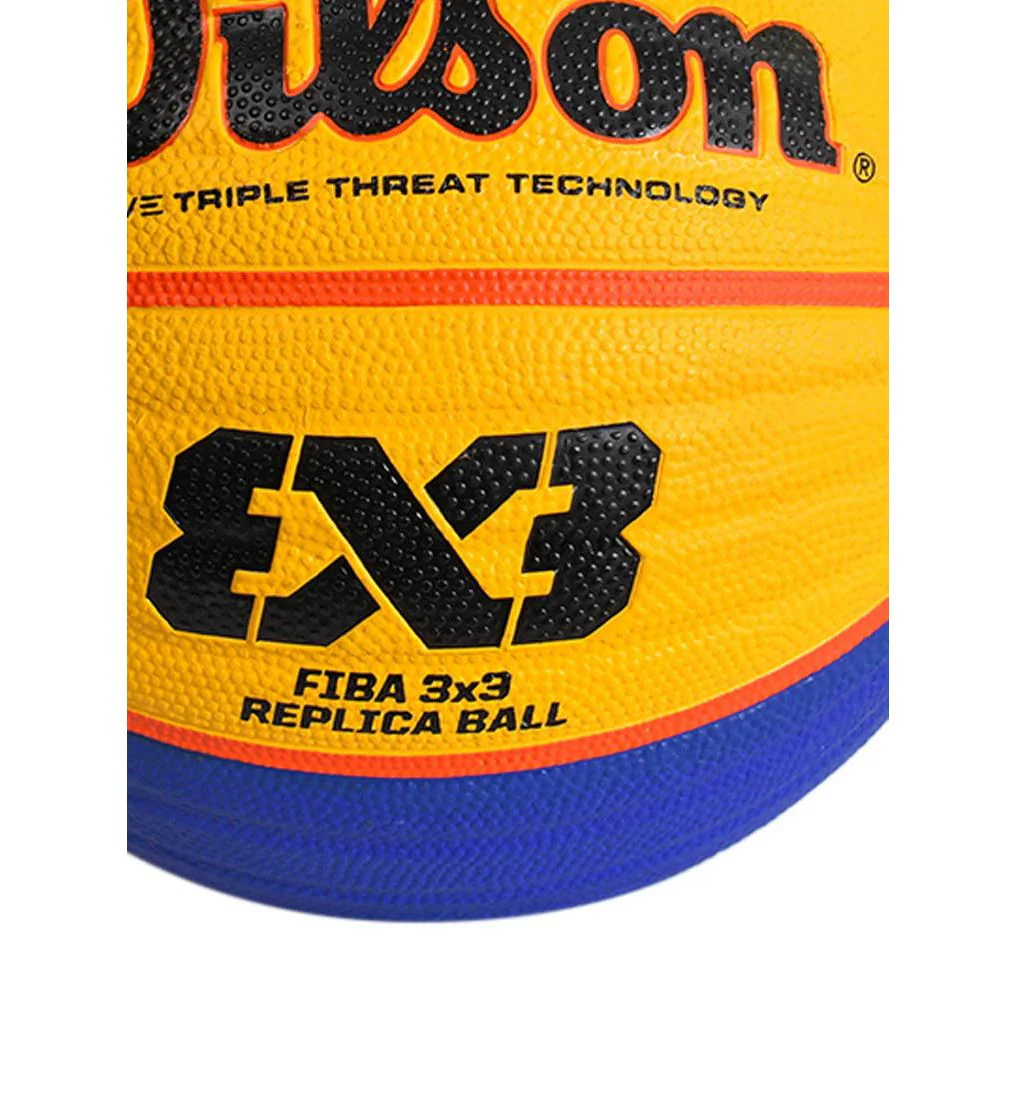 WILSON Fiba 3x3 Replica Basketball - Yellow - ONE SIZE