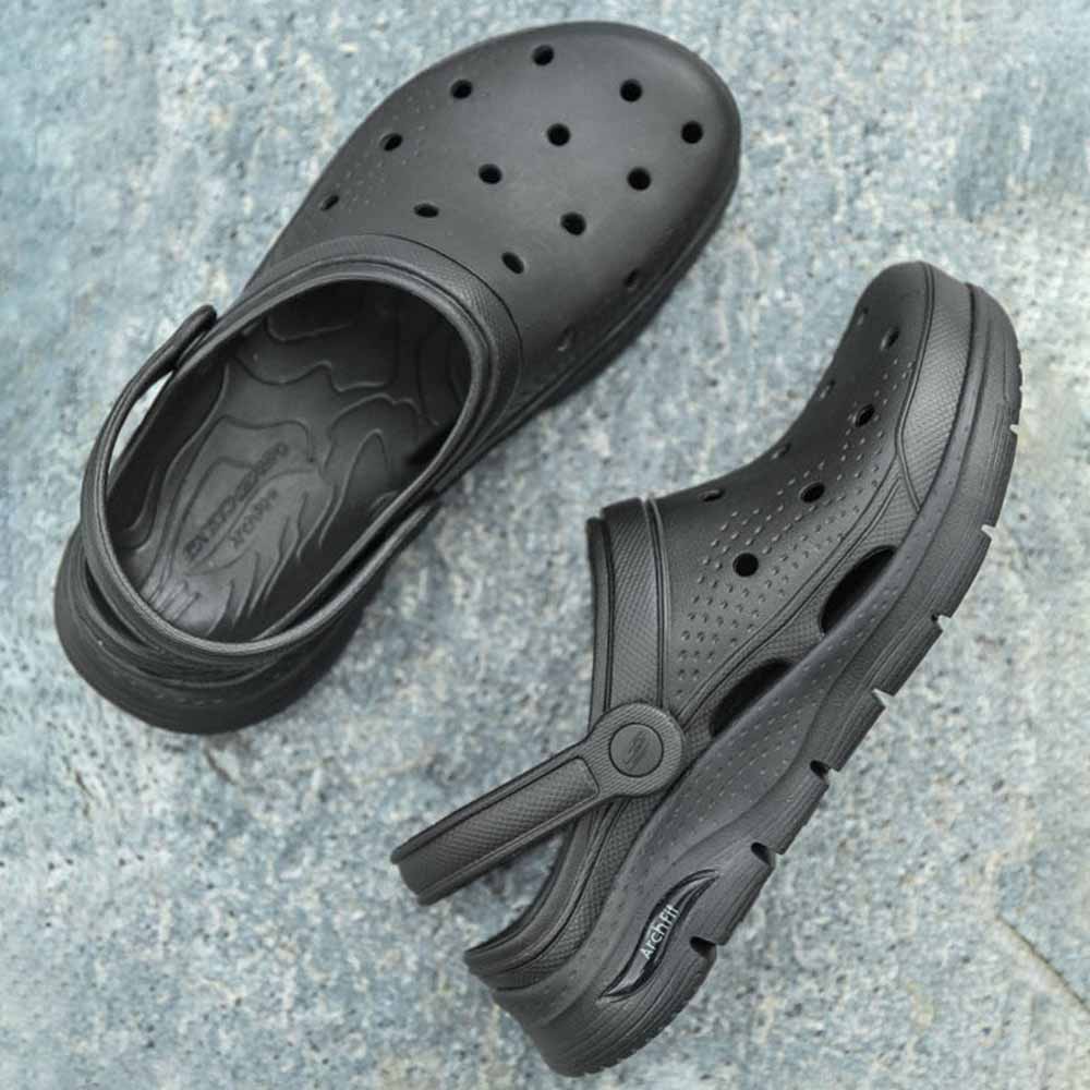 SKECHERS Foamies®: Arch Fit® - It's A Fit Women's Sandals - Black - US 10