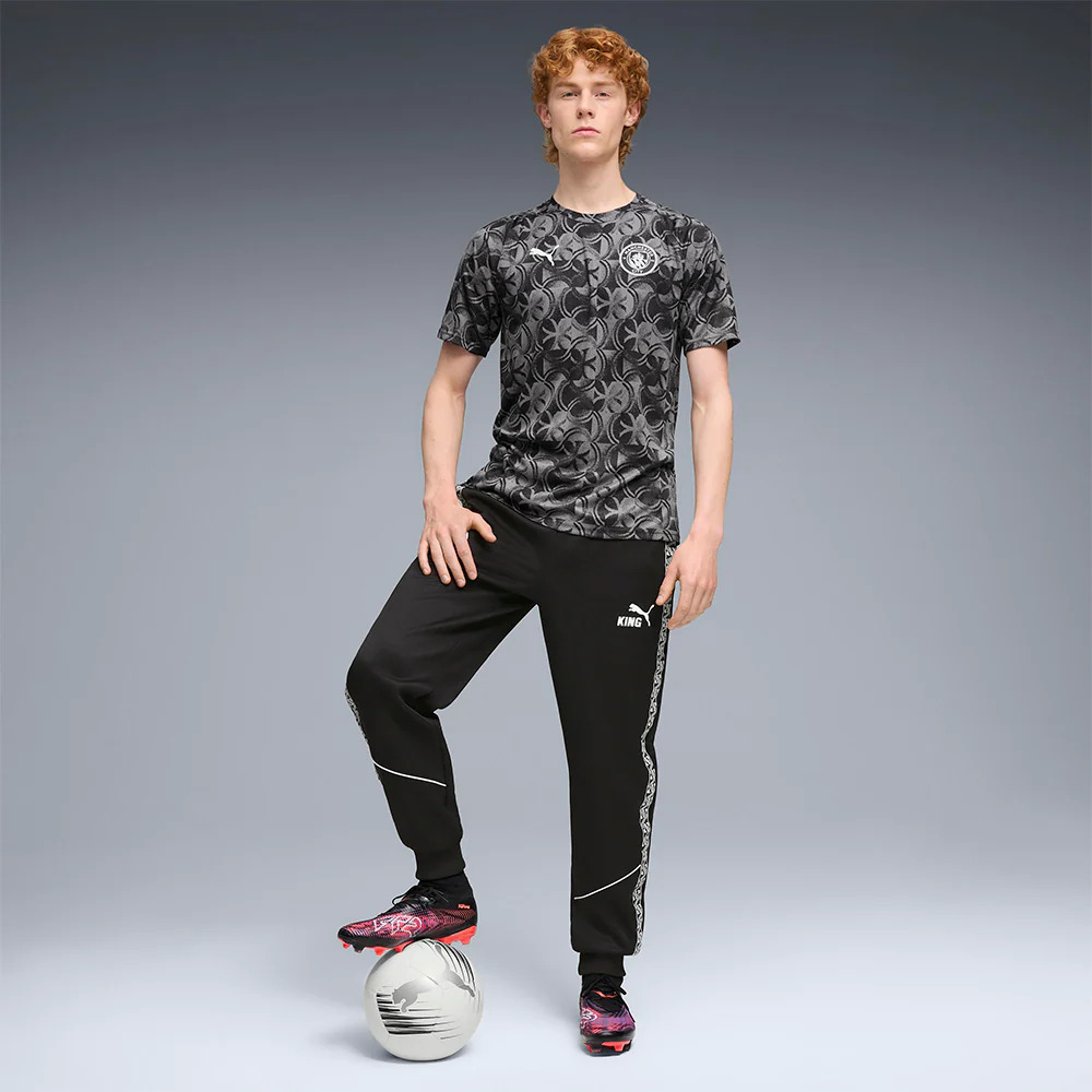 PUMA Manchester City Pre-match Men's Football Jersey - Black - 2XL (UK SIZE)