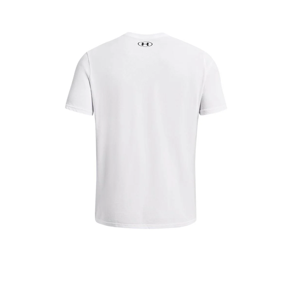 Мужская тренировочная футболка Under Armour Camo Chest Stripe — цвет белый, размер L (американский размер)