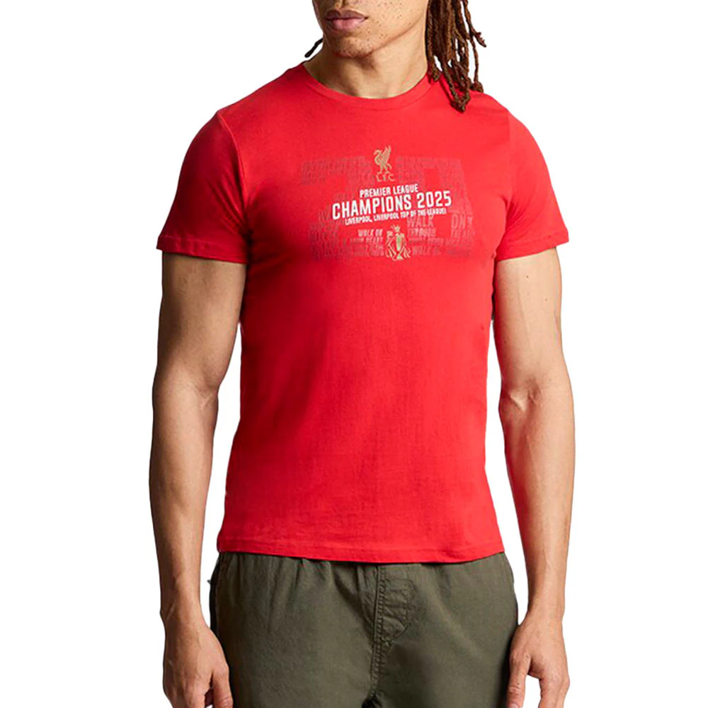 LFC EPL Champions 2024/25 Men's Football T-Shirt