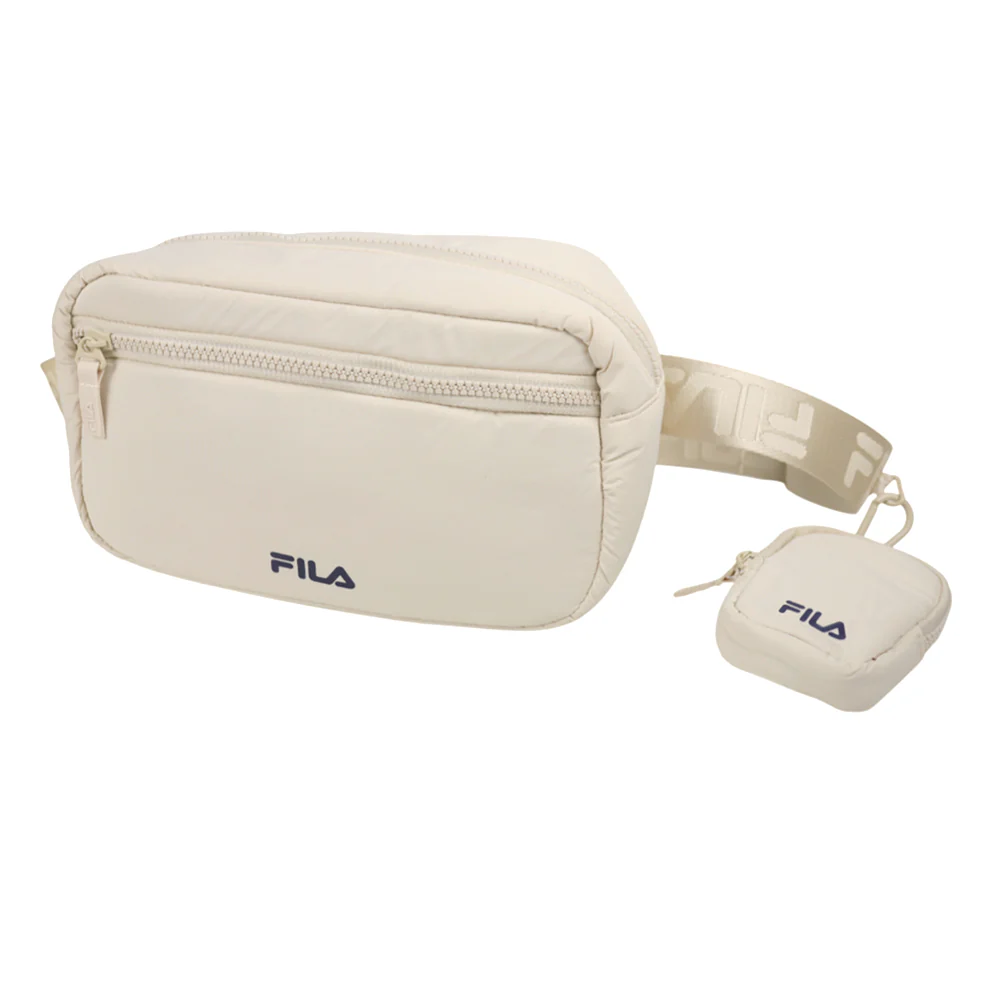 FILA Twin Unisex Waistpack - Beige - ONE SIZE