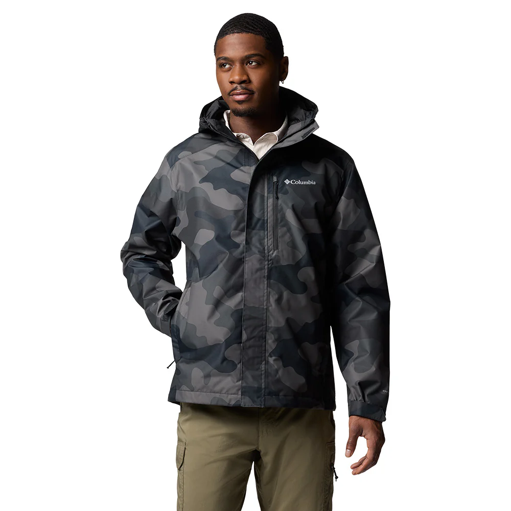 COLUMBIA Hikebound™ II Printed Men's Jacket - Black - 2XL (US SIZE)
