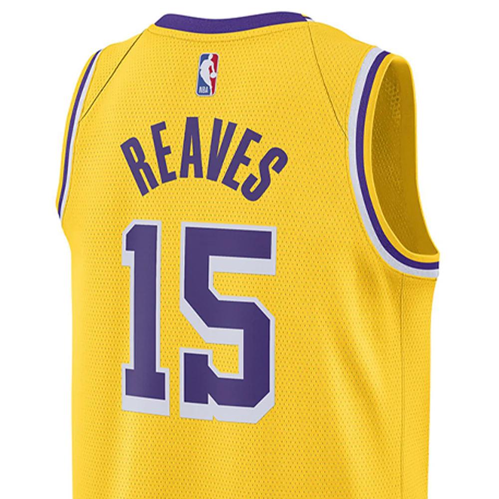 NIKE Los Angeles Lakers Icon Edition Men's Basketball Tank - Yellow - 2XL (US SIZE)