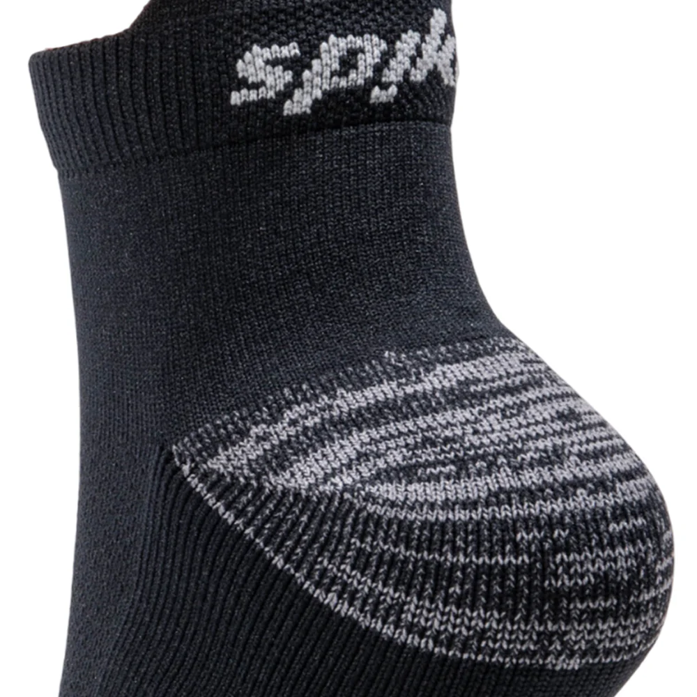 SPIKE Allyn Unisex Running Socks - Black - ONE SIZE