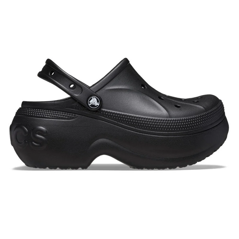 CROCS Bella Clog Unisex Lifestyle Shoes - Black - US M3/W5