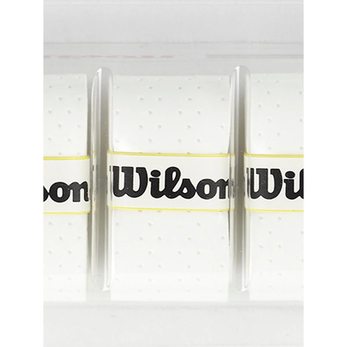 WILSON Pro Perforated (3 Pieces) Tennis Overgrip - White - ONE SIZE