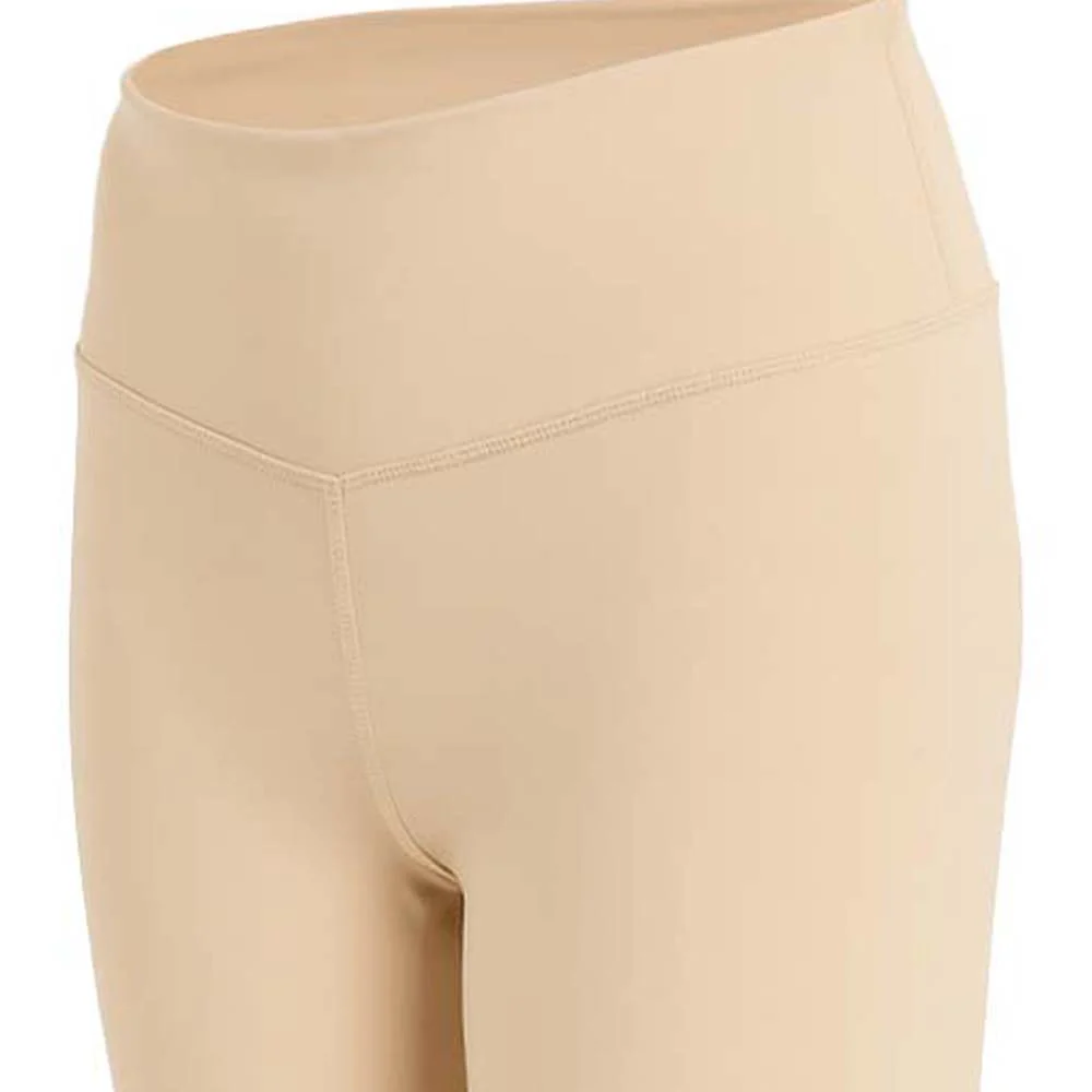 REEBOK Lux High Rise 7.5" Women's Biker Shorts - Beige - L (US SIZE)