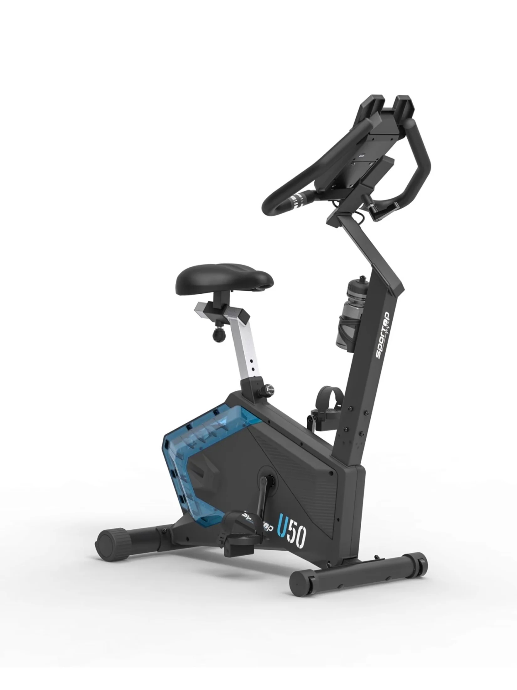จักรยานออกกำลังกาย T-UNITED/SPORTOP U-50 จักรยานนั่งปั่น - Black - One Size