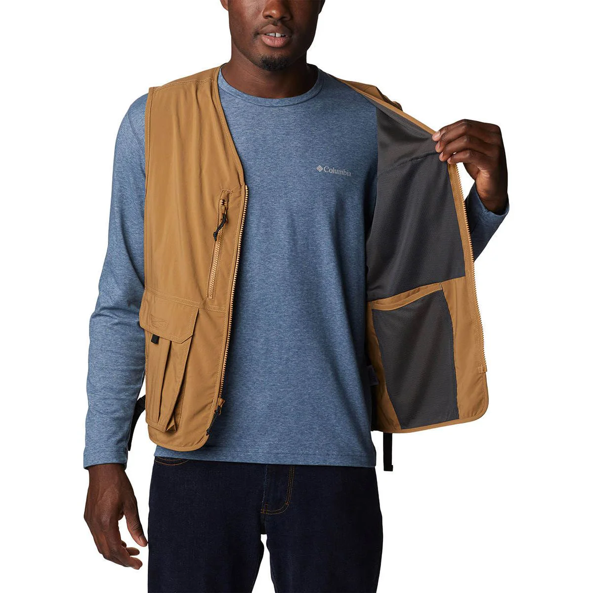 COLUMBIA Silver Ridge™ Utility Lite Novelty Men's Hiking Vest