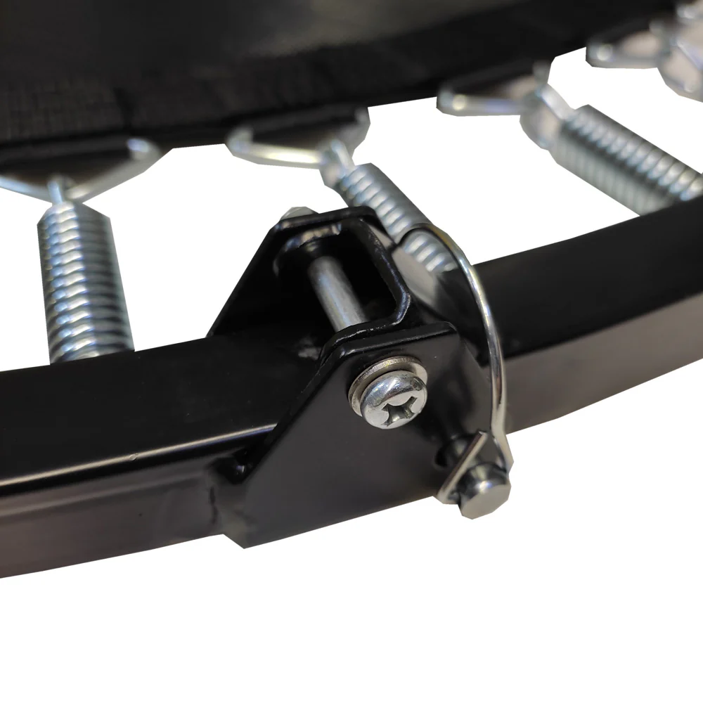 THAISPORTS แทรมโพลิน 48"-120ซม. มีราวจับและพับได้ - Grey - ONE SIZE