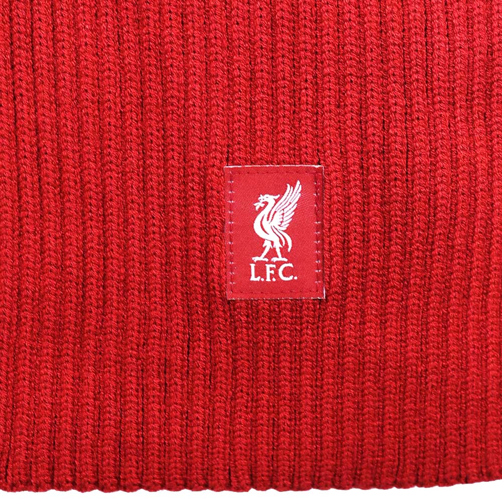 LFC Red Full Scarf & Pin Badge Membership Set - Red - ONE SIZE