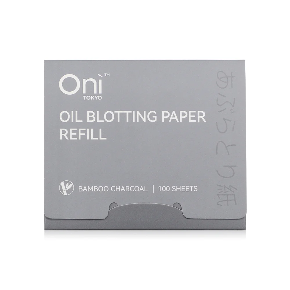 Oni Oil Blotting Paper Refill 100 Sheets — RefilBambooCharcoal