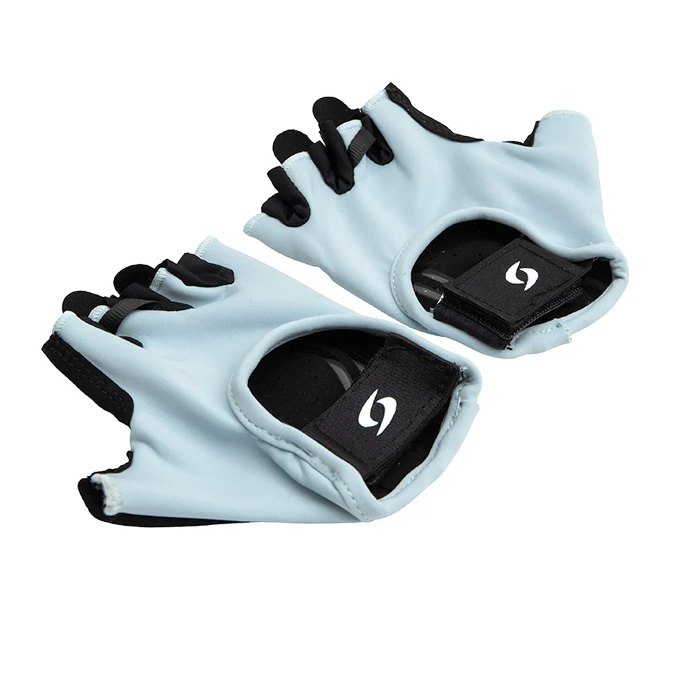 S SPORTS Fitness Glove Pastel Women's Training Gloves - Blue - L (US SIZE)