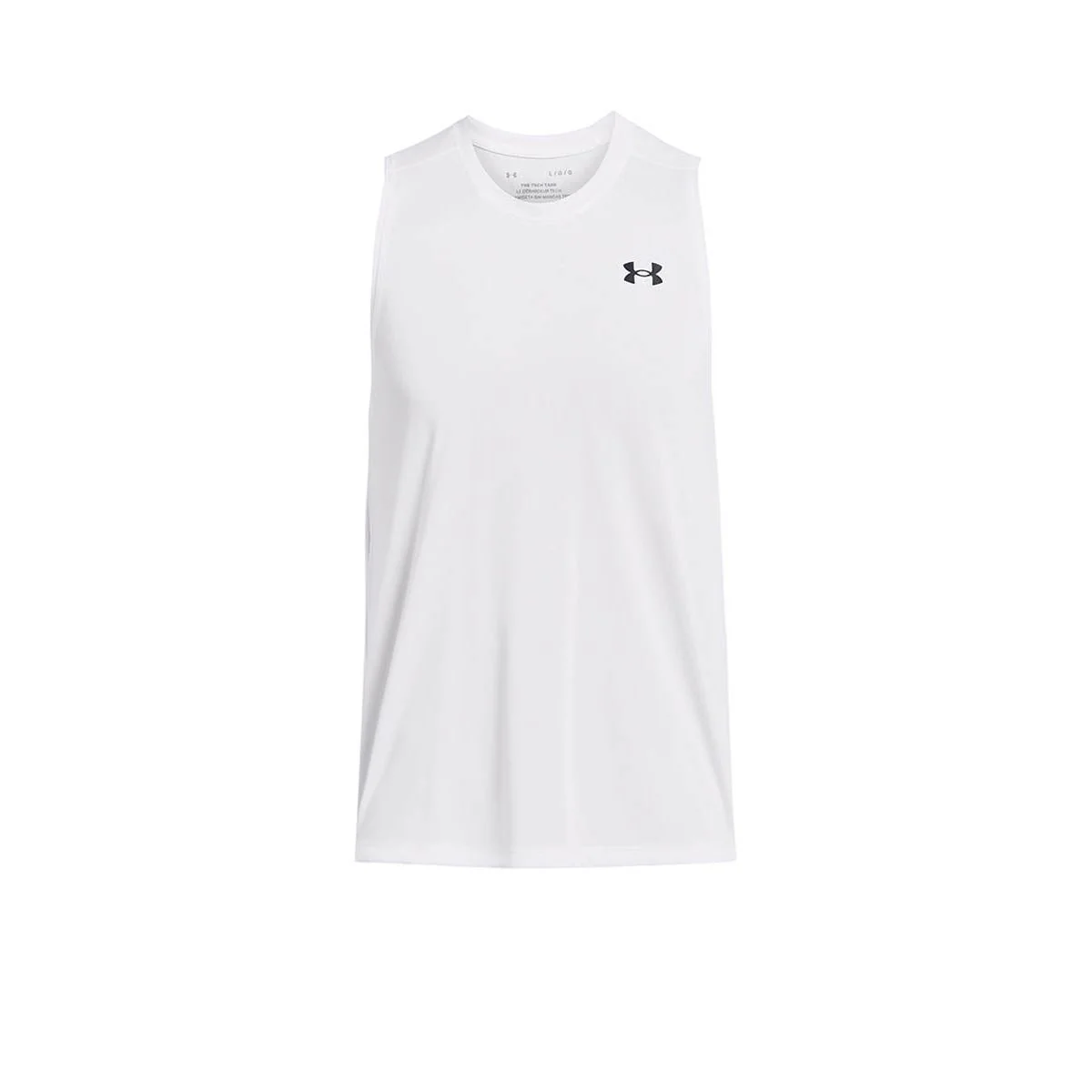 Under Armour Tech™ Men's Training Tank — цвет белый, размер L (американский размер)