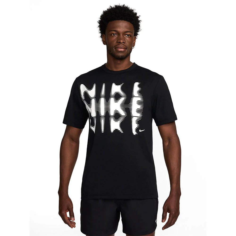 NIKE Dri-FIT UV Hyverse Men's Training T-Shirt - Black - L (ASIAN SIZE)