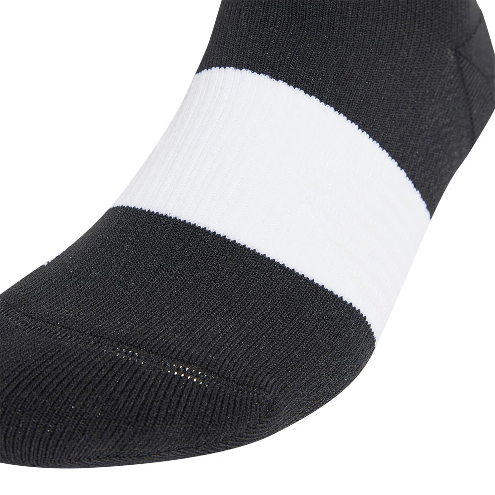 ADIDAS Runxgraphic Unisex Running Socks - Black - L (US SIZE)