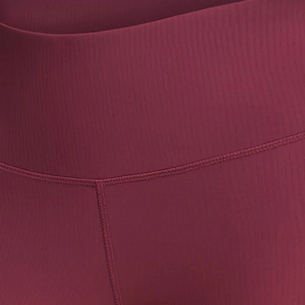 Женские тренировочные легинсы Energetics Oloe 1/2 — цвет красный, размер L (EU SIZE)