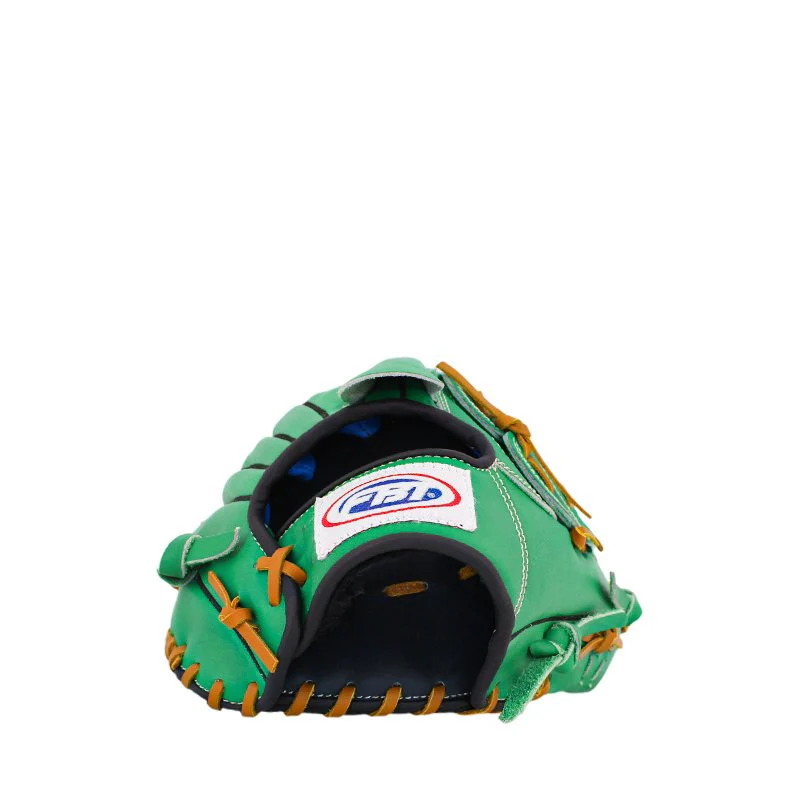 FBT Softball Gloves ถุงมือซอฟบอล Two-Piece 12 นิ้ว หนังแท้ Green 74427 - Green - One size