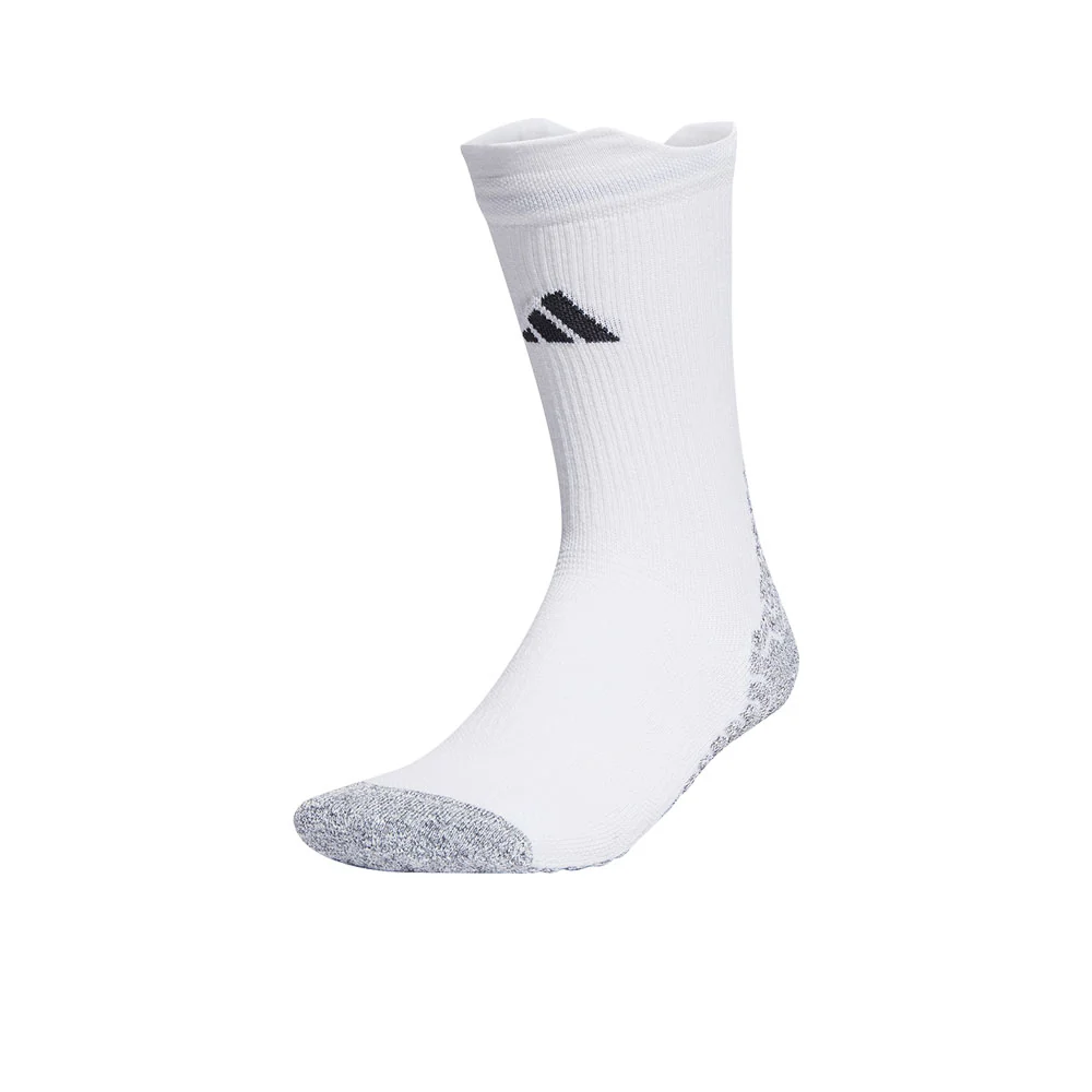 ADIDAS Football GRIP Knitted Crew Cushioned Performance Men's Football Socks - White - L (UK SIZE)