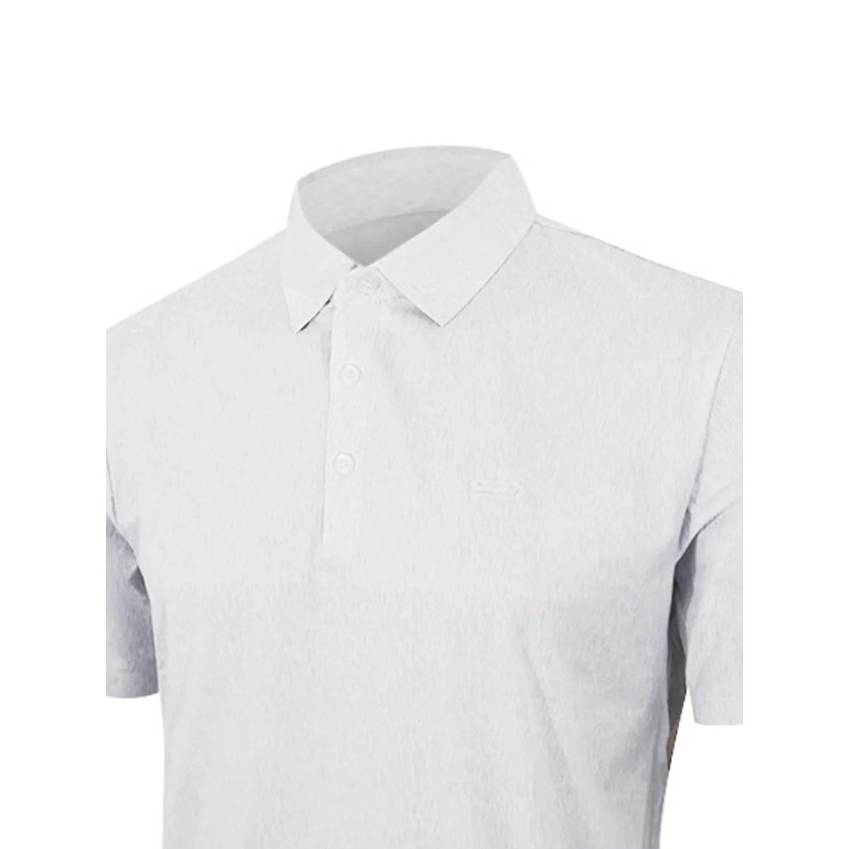 Мужское поло для гольфа 9NINE N24GOPOM02 — цвет белый, размер 2XL (американский размер)