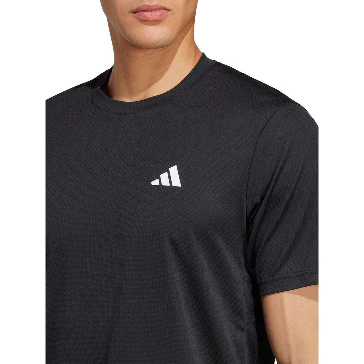 ADIDAS Train Essentials Men's Training T-Shirt - Black - 2XL (ASIAN SIZE)