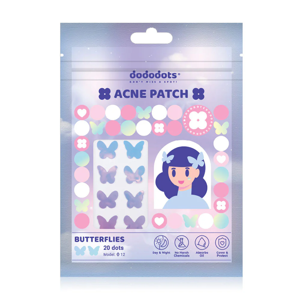 Dododots Acne Patch Butterflies 20 Dots — Butterflies