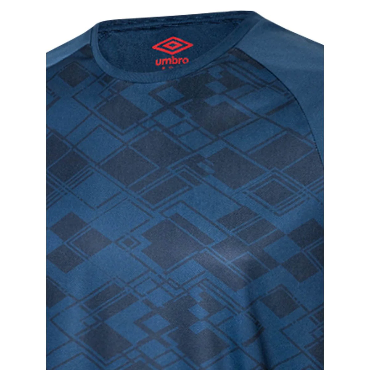 UMBRO TRN Graphic Men's Football T-Shirt - Blue - 2XL (US SIZE)