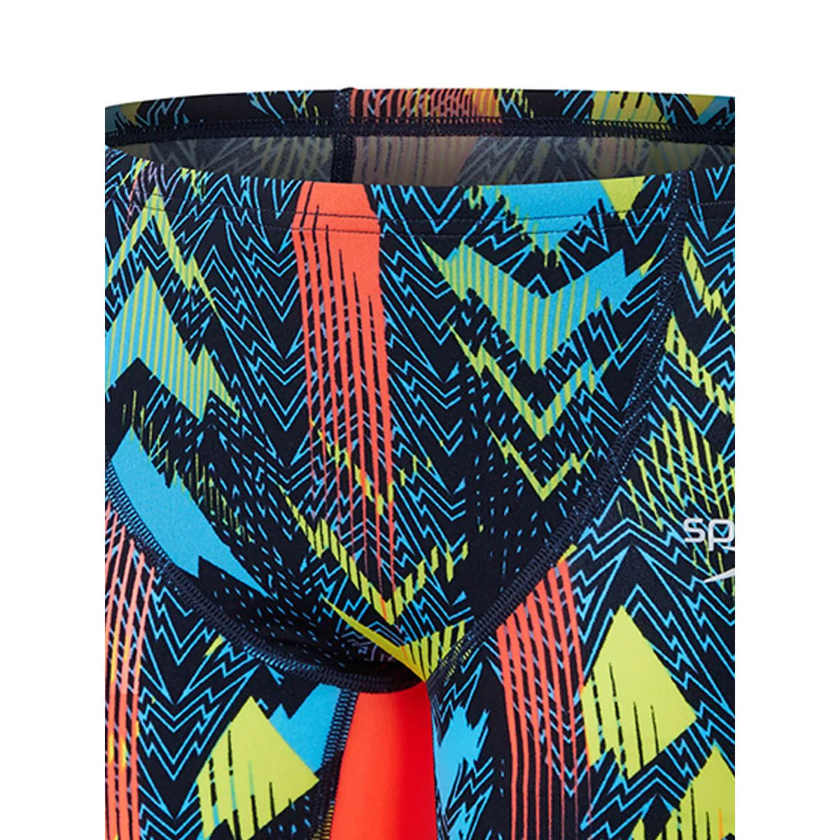 SPEEDO Fastskin Endurance+ Max High Waisted Jammer Boys Swim Shorts - Blue - 11-12 YEARS