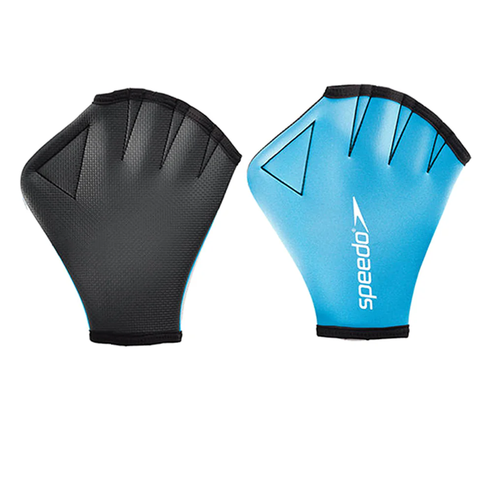 SPEEDO 8-069190309 Aqua Gloves - Blue - L