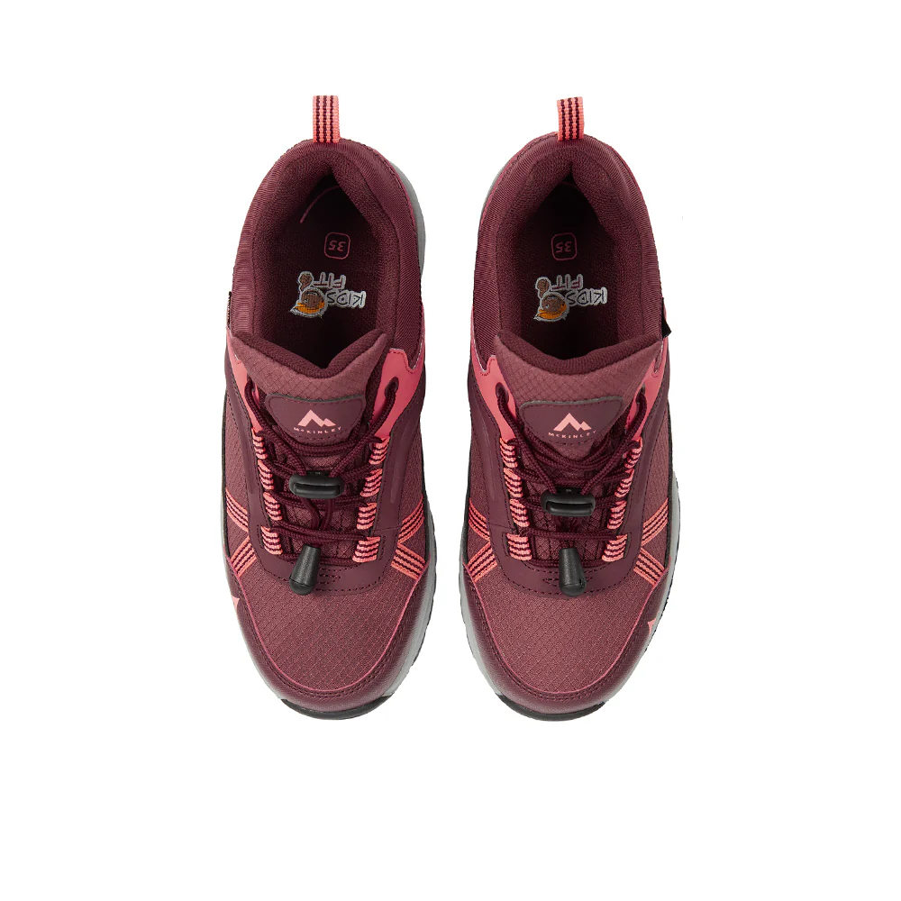 Детские треккинговые кроссовки Mckinley Maine II Aquabase — цвет красный, размер EU 28
