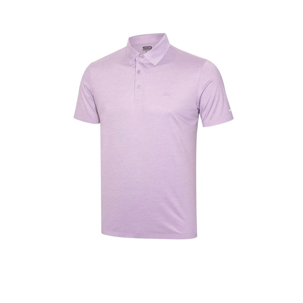 Мужское поло для гольфа 9NINE N22GOPOM01 — цвет фиолетовый, размер 2XL (американский размер)