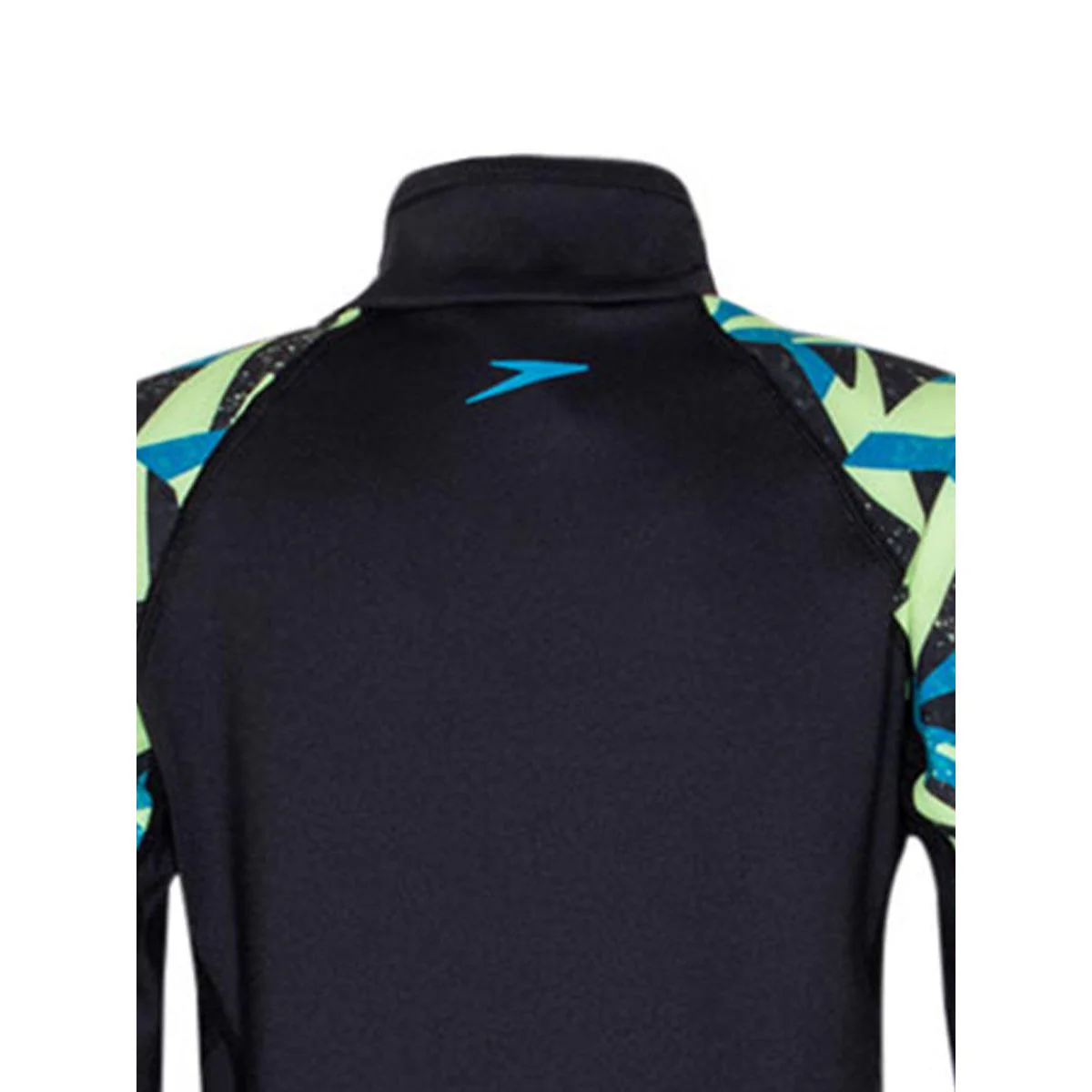 SPEEDO Deluxe Girls Rashguard - Black - 10 YEARS