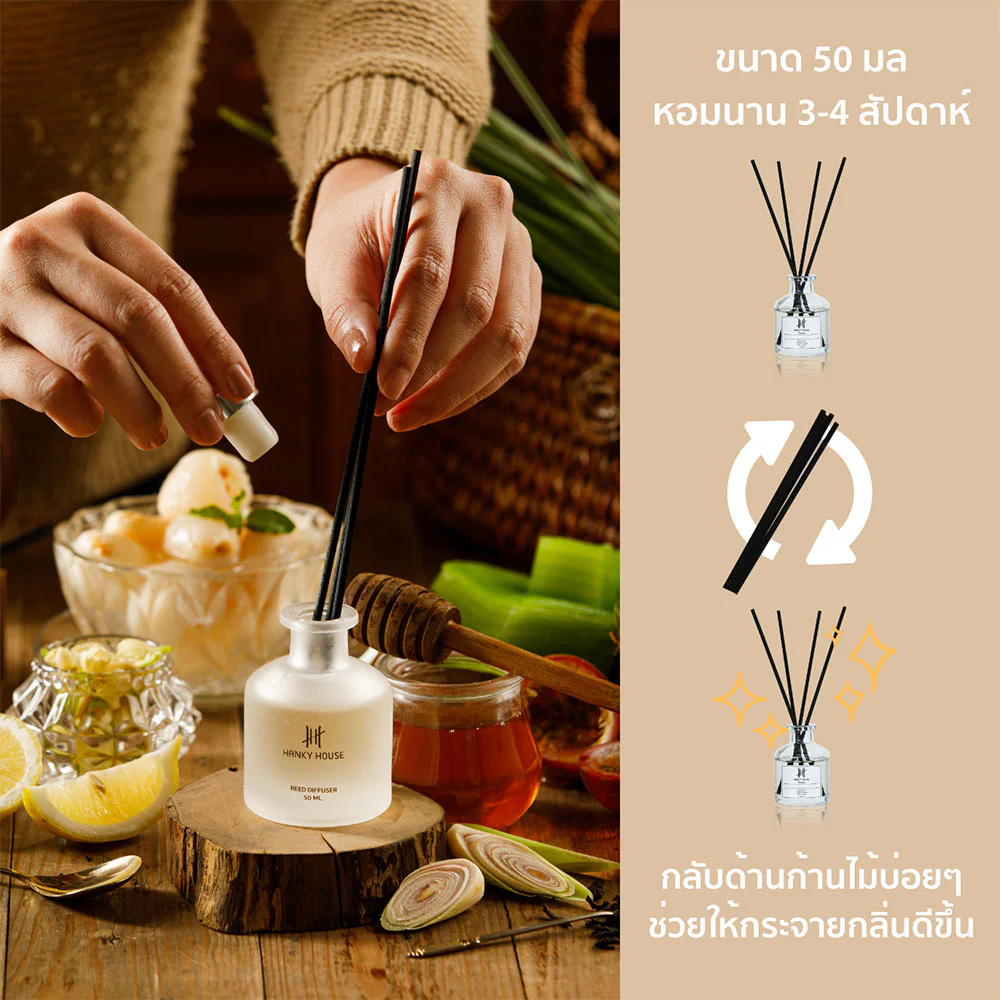 Hanky House Reed Diffuser 50ml
