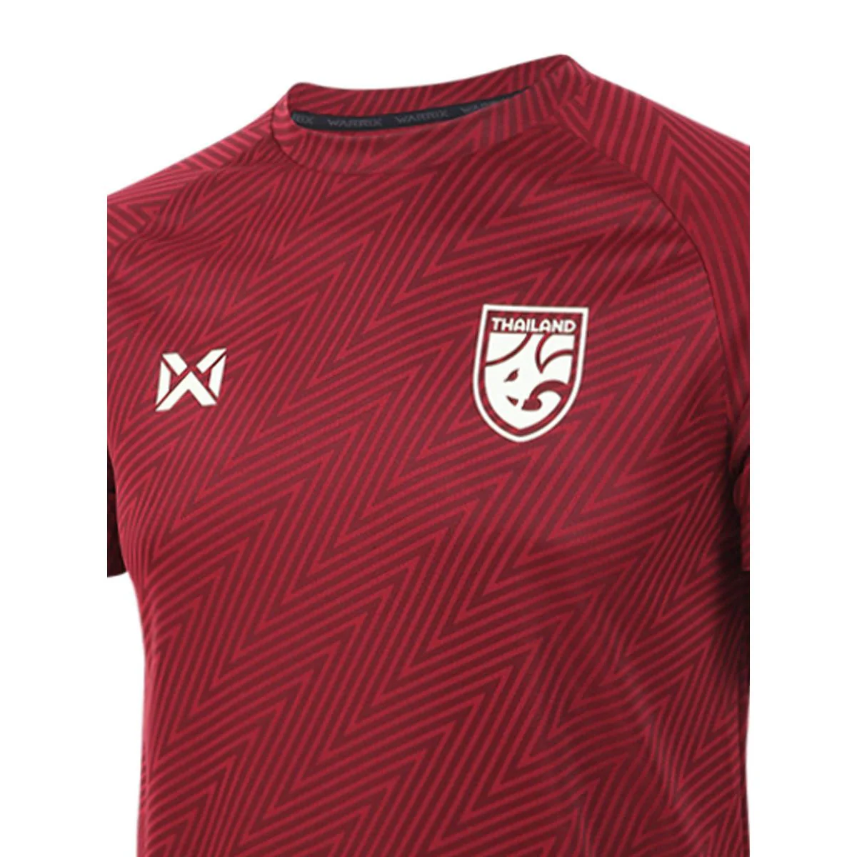 WARRIX Unisex Thailand National Team Cheer Away 2024/25 Jersey - Red - 2L (US SIZE)