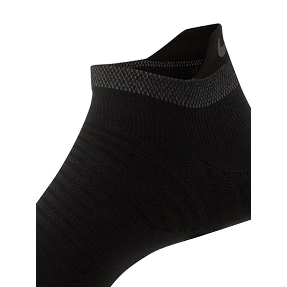 NIKE Spark Lightweight No-Show Unisex Running Socks - Black - 2XL (US SIZE)