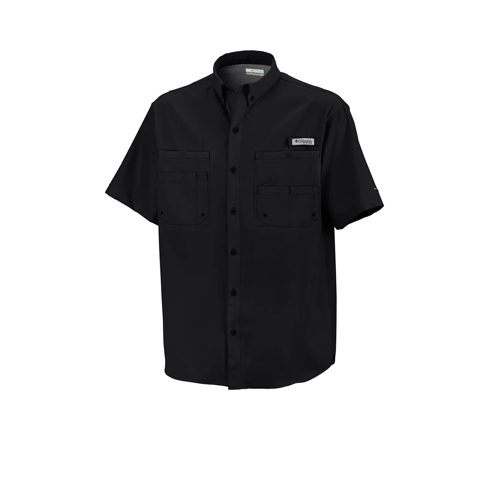 COLUMBIA PFG Tamiami™ II Short Sleeve Men's Fishing Shirt - Black - 2XL (US SIZE)